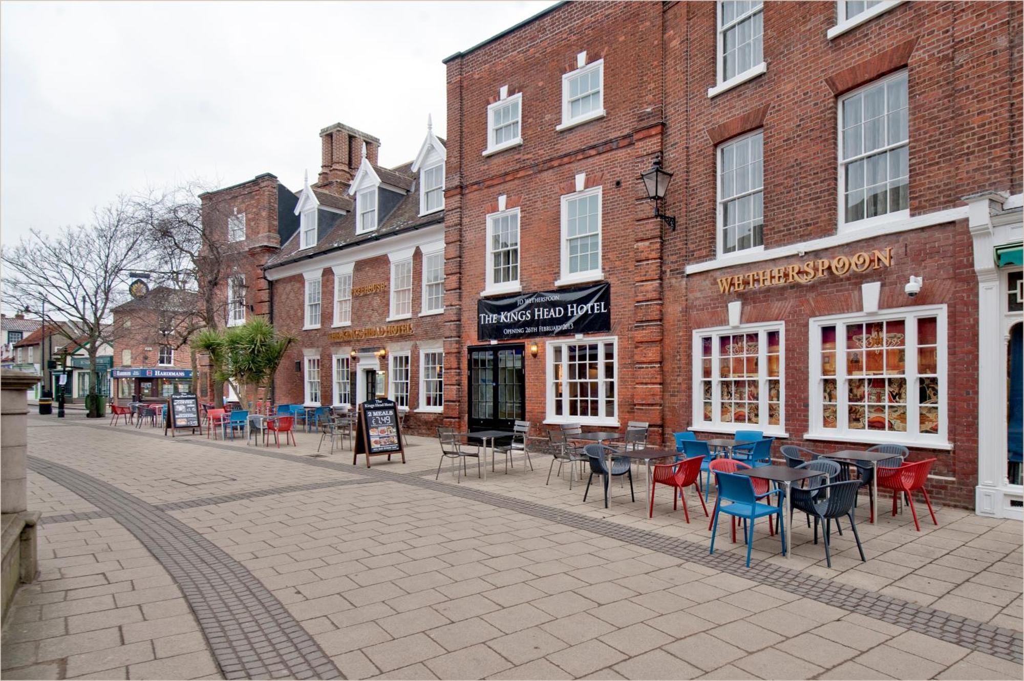 The King'S Head Hotel Wetherspoon بسلس المظهر الخارجي الصورة